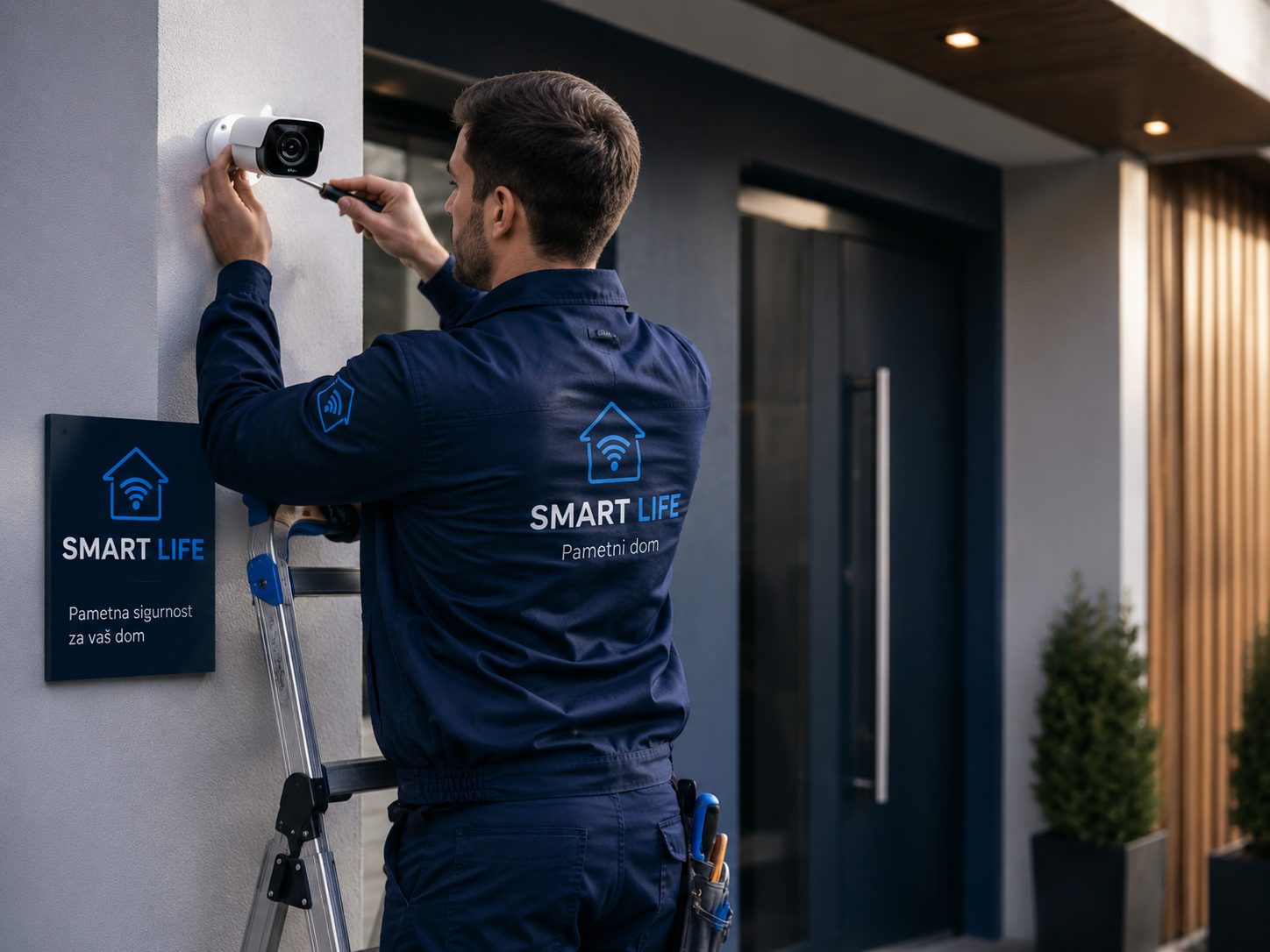Smart Life kamera montaža